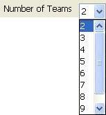 Number of Teams